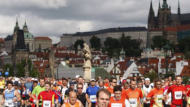 Pražský maraton 2012.