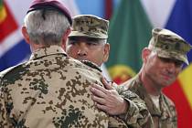 Přísná bezpečnostní opatření provázela dnešní ceremoniální shromáždění  k ukončení bojové mise  NATO v Afghánistánu. 