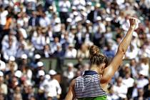 Karolína Plíšková na Roland Garros.