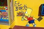 Bart z legendárního seriálu Simpsonovi.