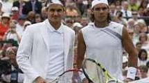 Nadal s Federer ve finále Wimbledonu