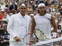 Nadal s Federer ve finále Wimbledonu