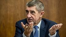 Předseda hnutí ANO Andrej Babiš