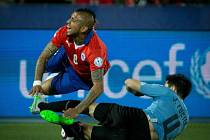 Fotbalisté Chile zaskočili Uruguay
