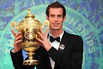 Wimbledonský šampion a hrdina britských fanoušků Andy Murray.