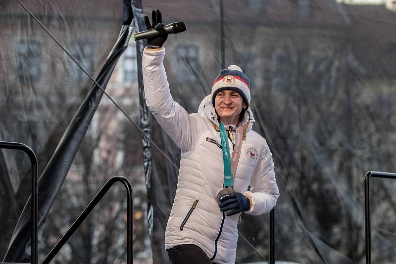 Rychlobruslařka Martina Sáblíková