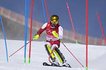 Olympijským vítězem v alpské kombinaci se stal rakouský lyžař Johannes Strolz.