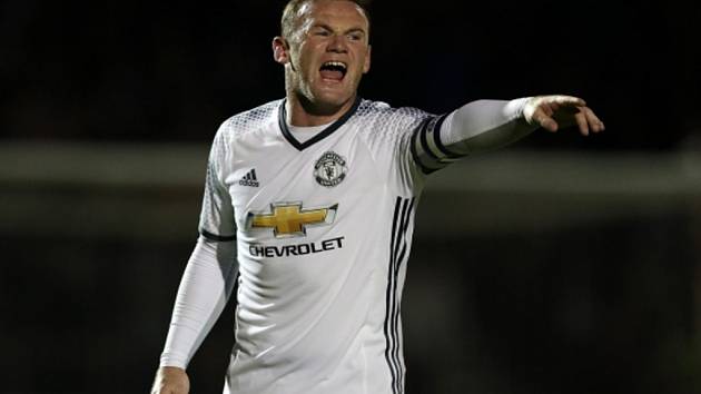 Hvězda Manchesteru United Wayne Rooney.