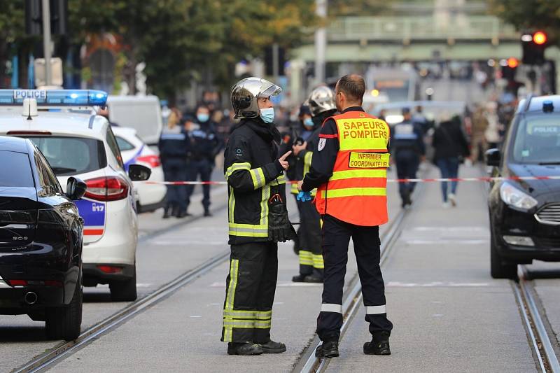 Útok nožem ve francouzském Nice