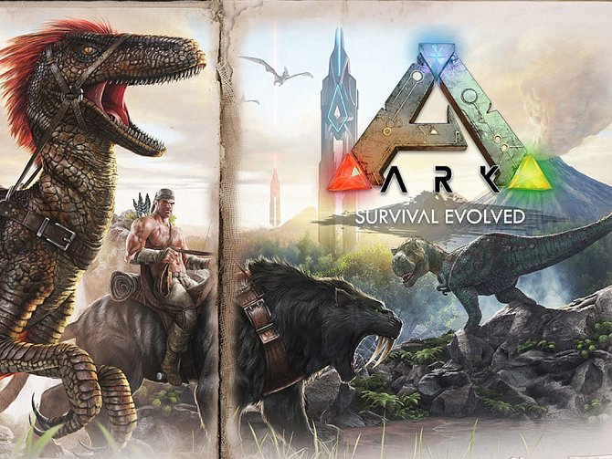 Počítačová hra ARK: Survival Evolved.