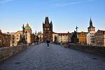 Opatření proti koronaviru však vylidnila i jindy rušná místa v centru Prahy.