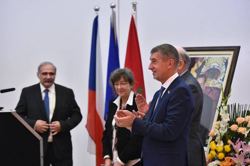 Český premiér Andrej Babiš na návštěvě Maroka