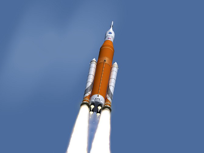 Vesmírná loď Orion agentury NASA - vizualizace