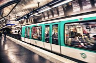 Pařížské metro. Ilustrační snímek