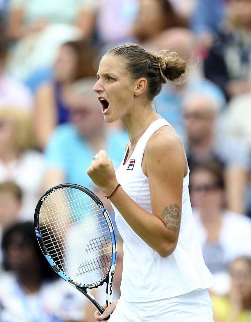 Karolína Plíšková porazila v Eastbourne Caroline Wozniackou