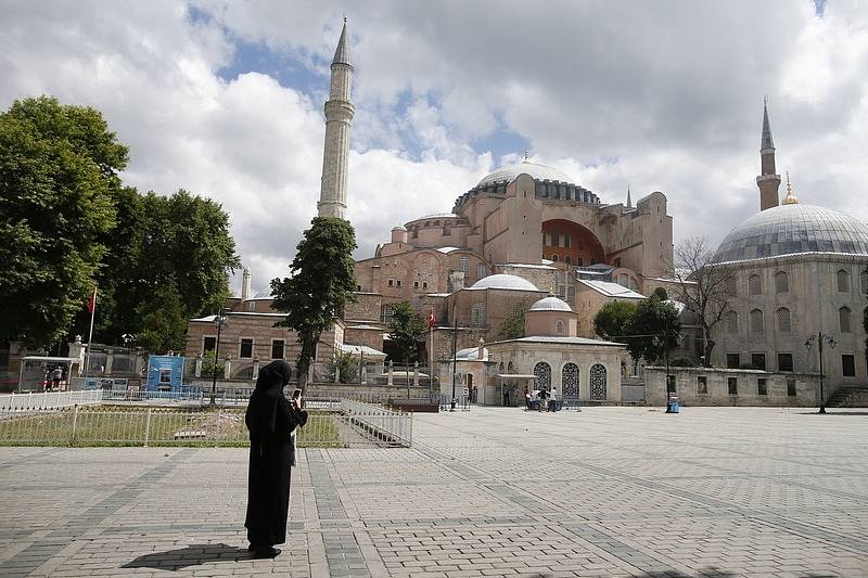 Turecko označilo budovu Hagia Sofia za mešitu. Vysloužilo si kritiku.