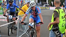 Cyklistka Barbora Průdková