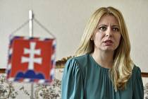 Slovenská prezidentka Zuzana Čaputová