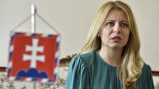 Slovenská prezidentka Zuzana Čaputová