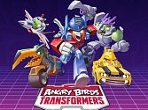 Mobilní hra Angry Birds: Transformers.
