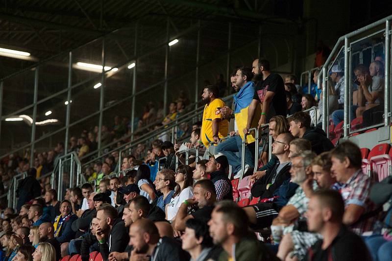 Čeští fotbalisté remizovali v přípravném utkání v Plzni s Ukrajinou 1:1.