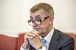 Premiér Andrej Babiš poskytl 16. června 2020 rozhovor Deníku