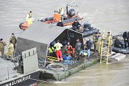 Potopení lodi s turisty v Budapešti
