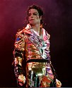 Michael Jackson na svém jediném pražském koncertě v září 1996