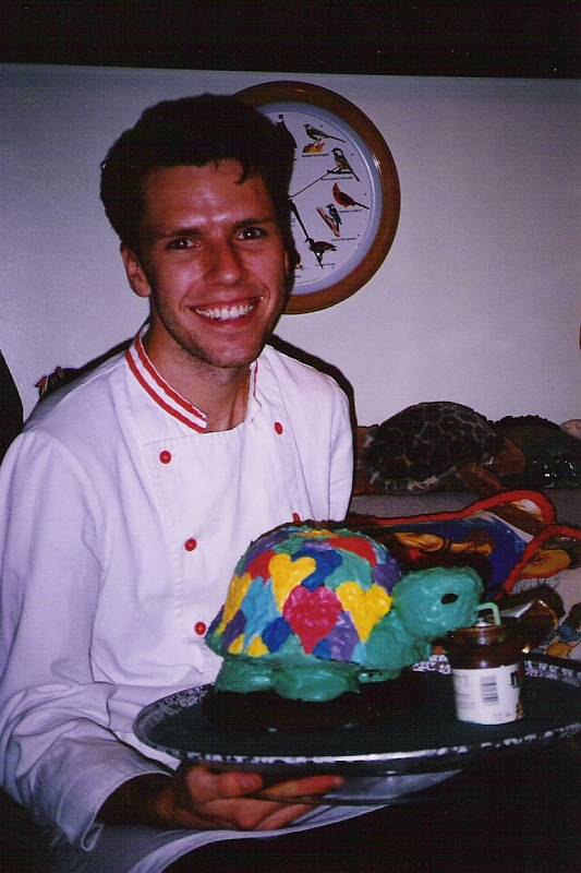 S dortem pro Page Adler a Paula Newmana v roce 2000