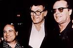 Danny DeVito, Miloš Forman a Jack Nicholson