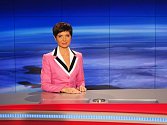 Moderátorka Televizních novin TV NOVA Markéta Fialová.
