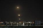 Rakety vypálené na Izrael z Pásma Gazy.