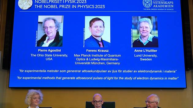 Nobelova cena za fyziku 2023