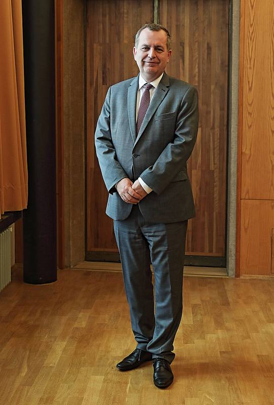 Rektor Univerzity Karlovy Tomáš Zima.