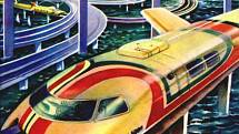 1978 – Předzvěst vlaků jezdících po polštáři z magnetického pole. 