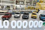 Dacia vyrobila již 10 milionů aut