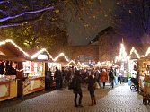 Vánoční trhy v Mnichově, hlavním městě Bavorska
