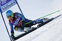 Ted Ligety kraloval i obřímu slalomu Adelbodenu. 