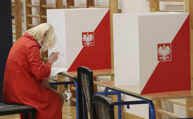 Žena u voleb v Polsku