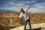 Houslový virtuoz na cestách po celém světě - Death Valley v USA