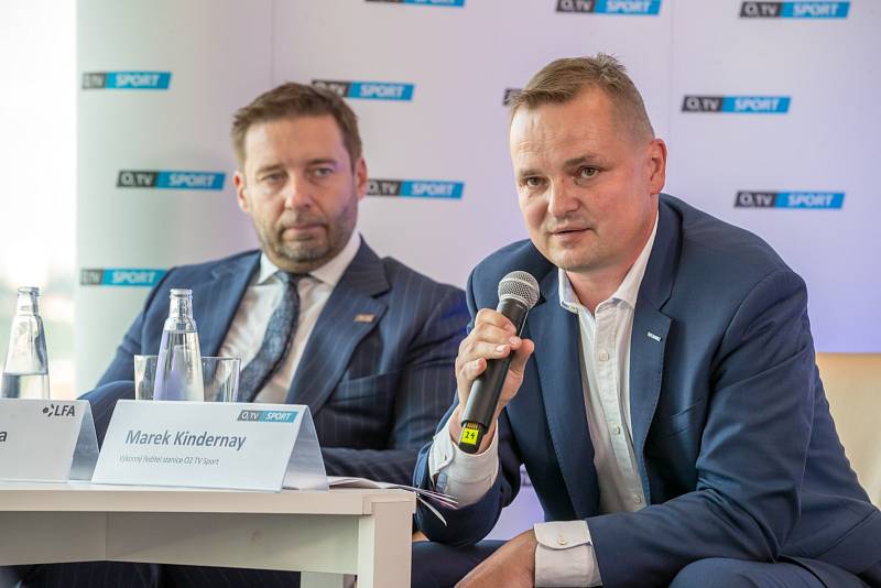 Marek Kindernay (vpravo) a Dušan Svoboda, šéf LFA