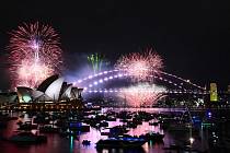 Novoroční oslavy v australském Sydney