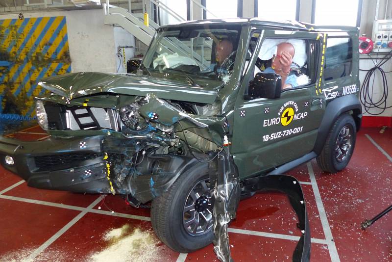 Crash test Suzuki Jimny