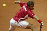 Finále Davis Cupu: Stanislas Wawrinka