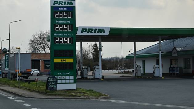 Ceny už se dostávají hluboko pod hranici 25Kč/litr