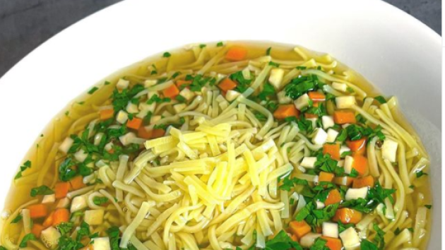 Chicken soup, a miracle for dry days