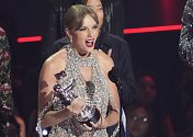 Zpěvačka Taylor Swiftová na udílení cen americké televize MTV, 28. srpna 2022