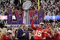 Patrick Mahomes a Kansas City slaví obhajobu v Super Bowlu.