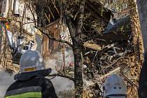 Následky ruského bombardování Kyjeva, 17. října 2022