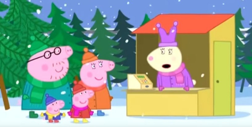 Britský animovaný seriál Peppa Pig, známý v Česku jako Prasátko Peppa